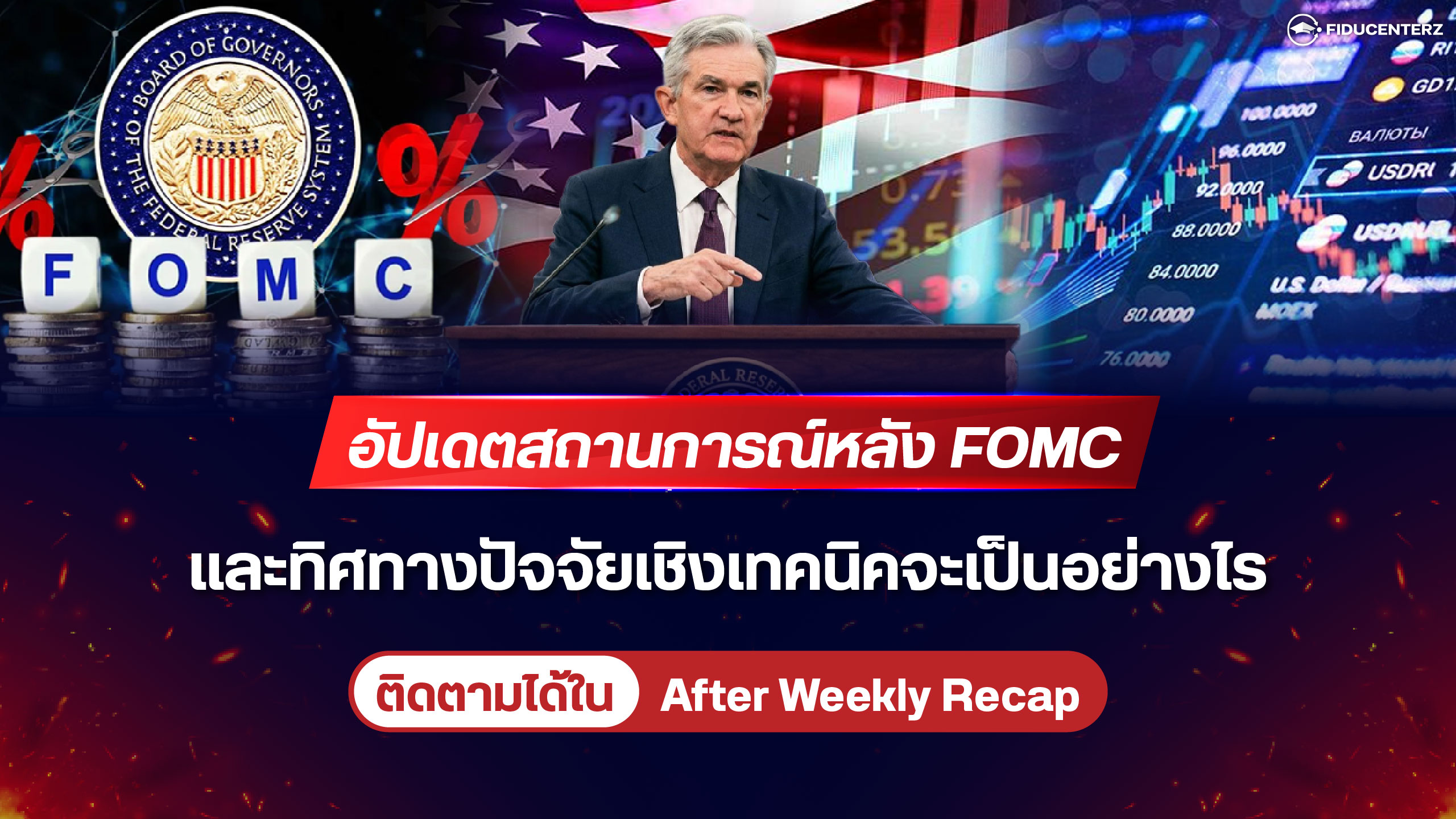 อัปเดตสถานการณ์หลัง FOMC และทิศทางปัจจัยเชิงเทคนิคจะเป็นอย่างไร