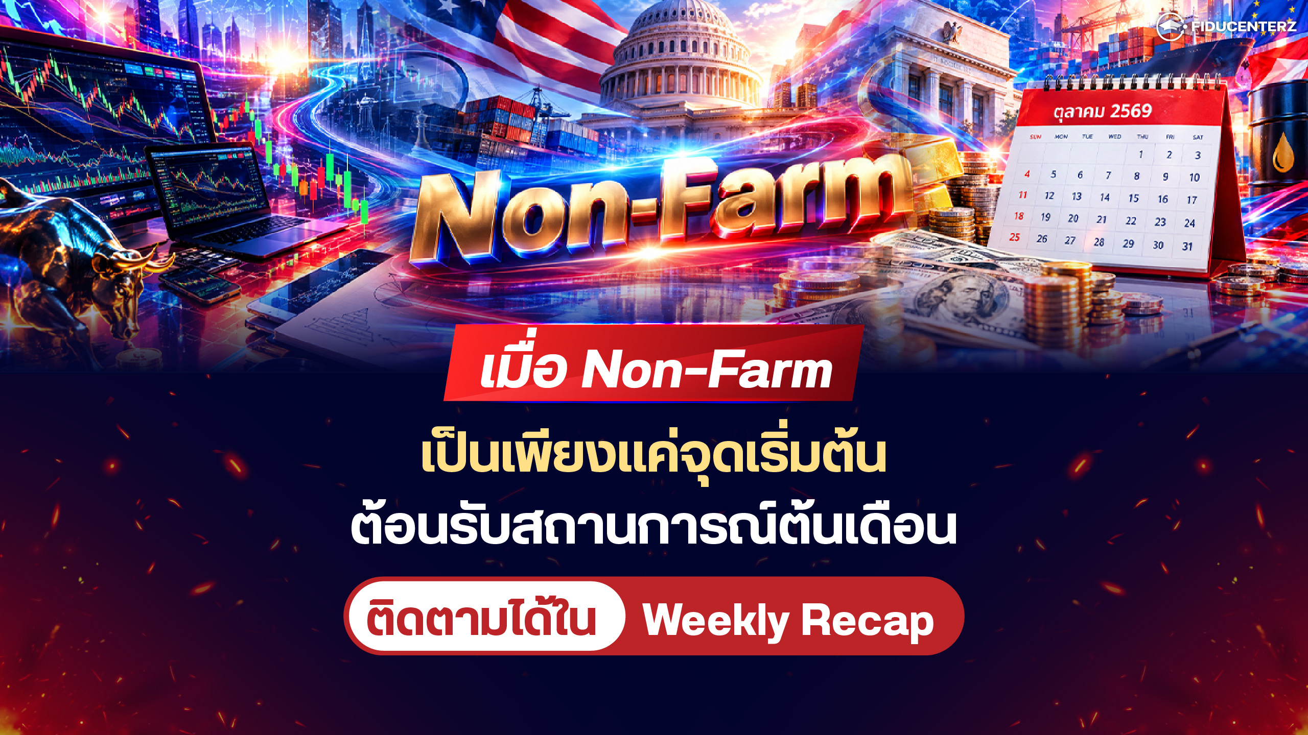 เมื่อ Non-Farm เป็นเพียงแค่จุดเริ่มต้น ต้อนรับสถานการณ์ต้นเดือน